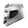 LS2 Helm silber / weiß