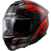 Helm LS2 FURY schwarz-rot